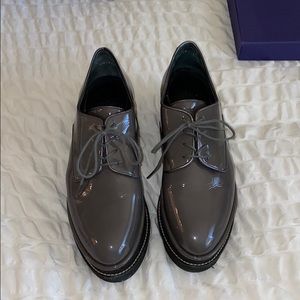 Stuart Weitzman Pipekent platform Oxford shoes 9.5